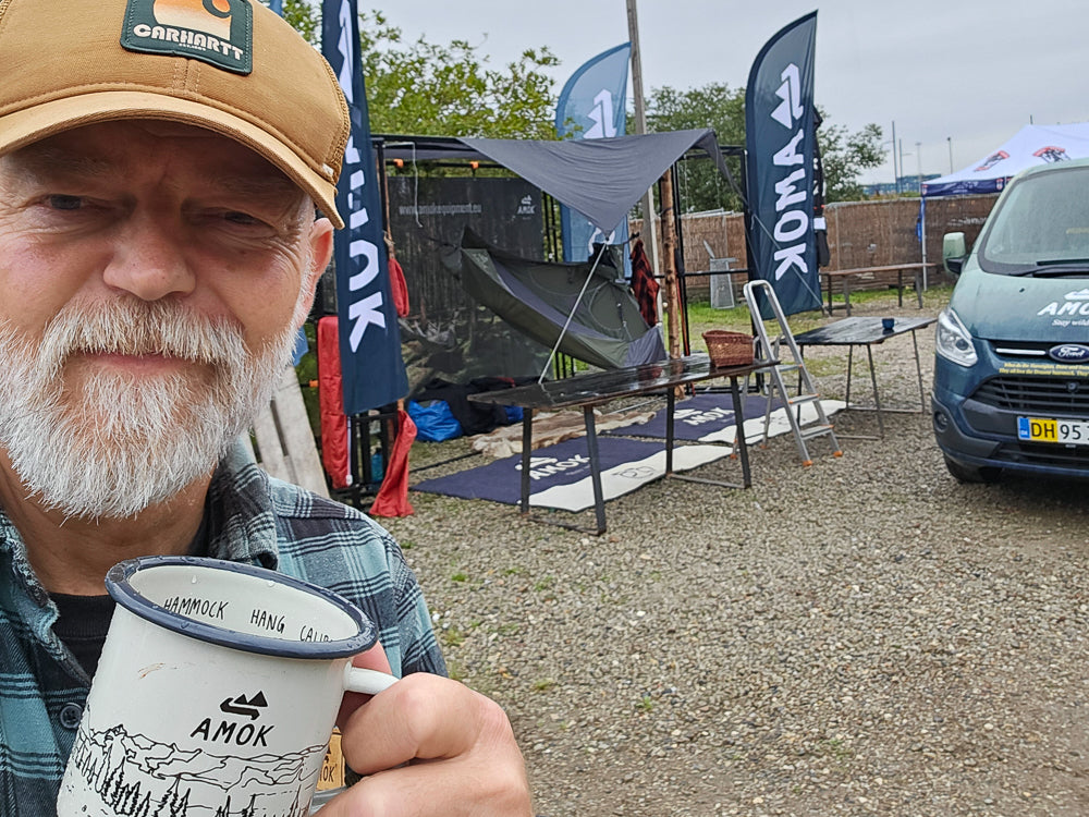 Try Our Hammocks with "Mr. Amok Denmark"!