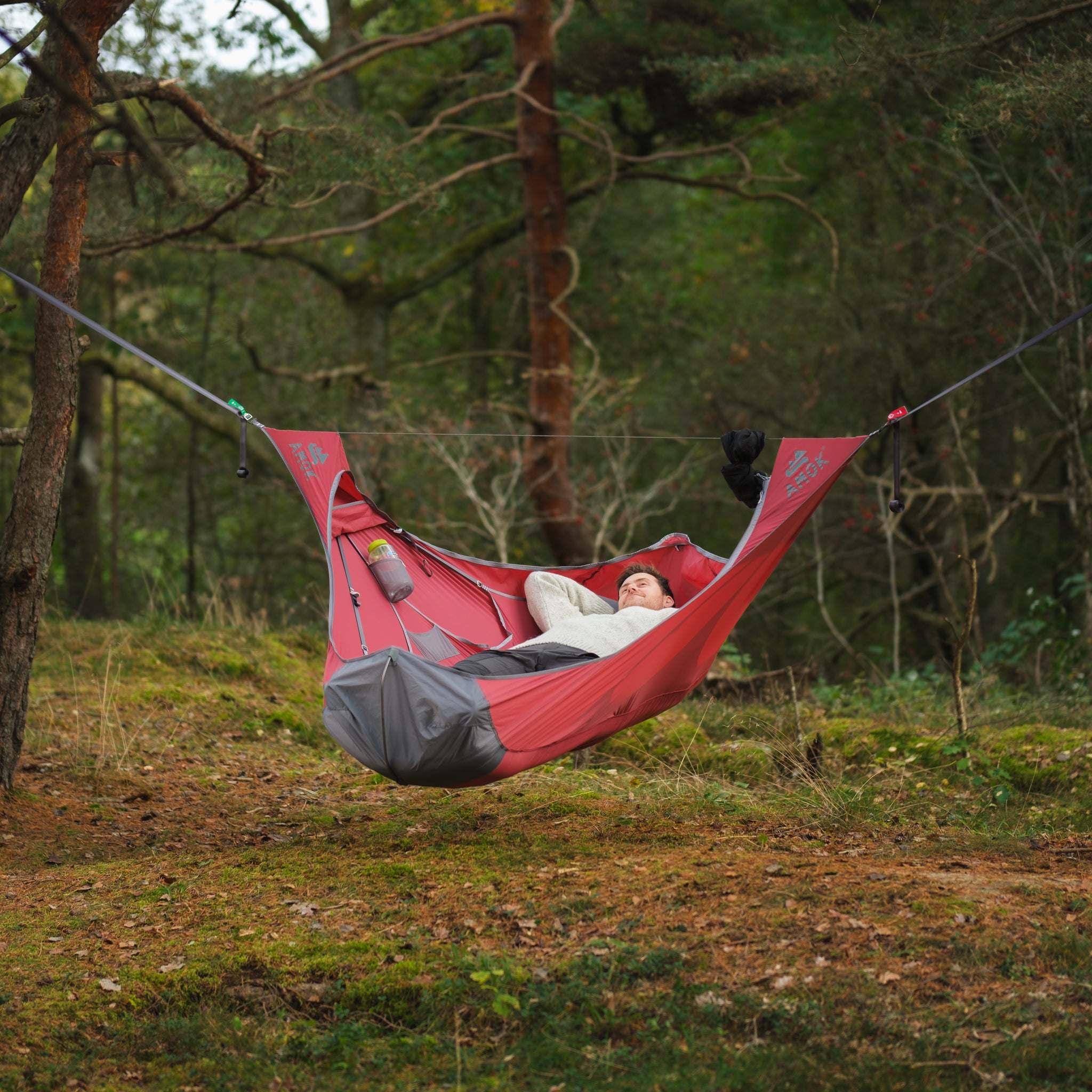 Draumr / XL / Red / Skjold 10 Ultralight / Midnight blue / no-tarp / mobile